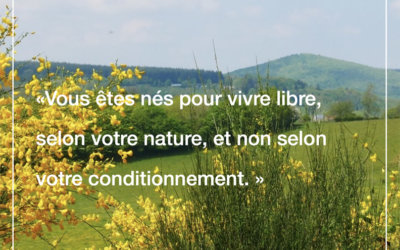 Vous êtes nés pour vivre libre